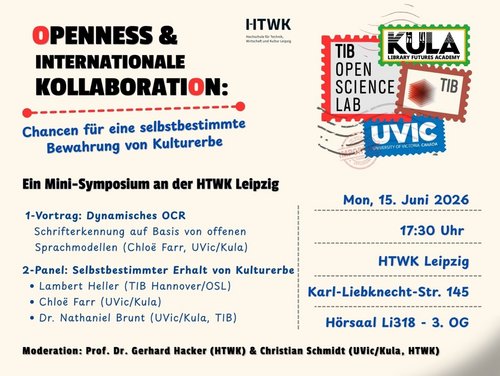 Einladung zum deutsch-kanadischen Symposium am 15. Juni 2026 (Grafik: Christian Schmidt) Einladung zum deutsch-kanadischen Symposium am 15. Juni 2026